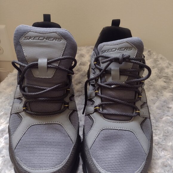 Skechers Air Envoy Steel Toe Grey Black size 11.5 NEW without box